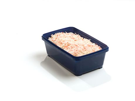 Salade met surimi krab