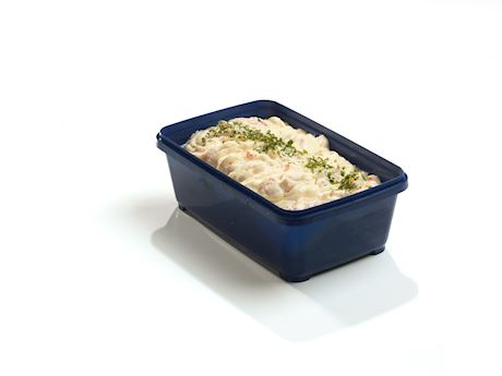 Roze garnalensalade