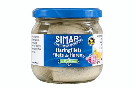 Haringfilets in azijn